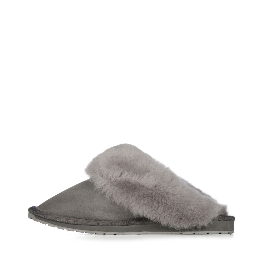 Deep Grey Emu Platinum Eden Women's Slippers Canada 9312-UJOIB