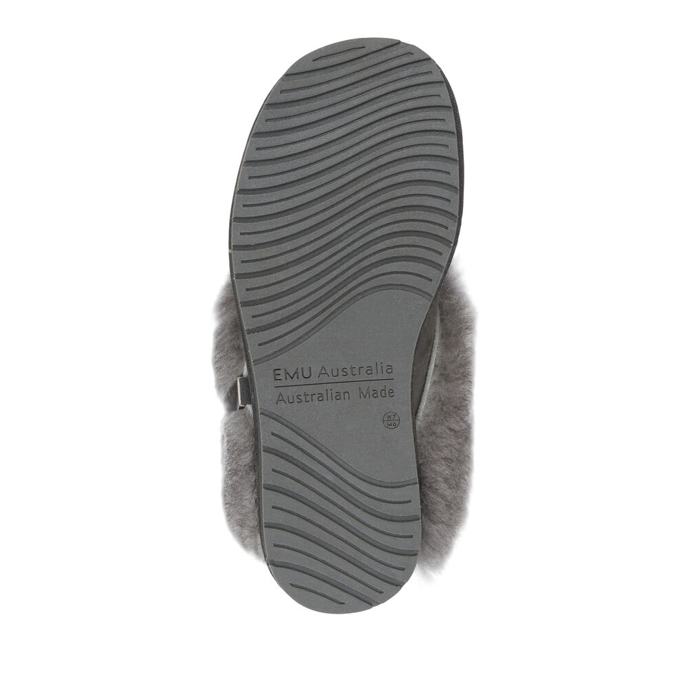 Deep Grey Emu Platinum Eden Women's Slippers Canada 9312-UJOIB