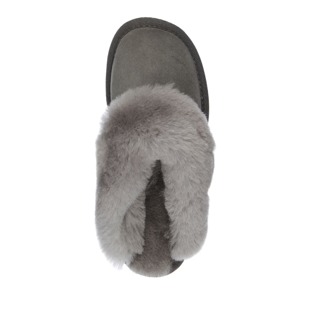 Deep Grey Emu Platinum Eden Women's Slippers Canada 9312-UJOIB