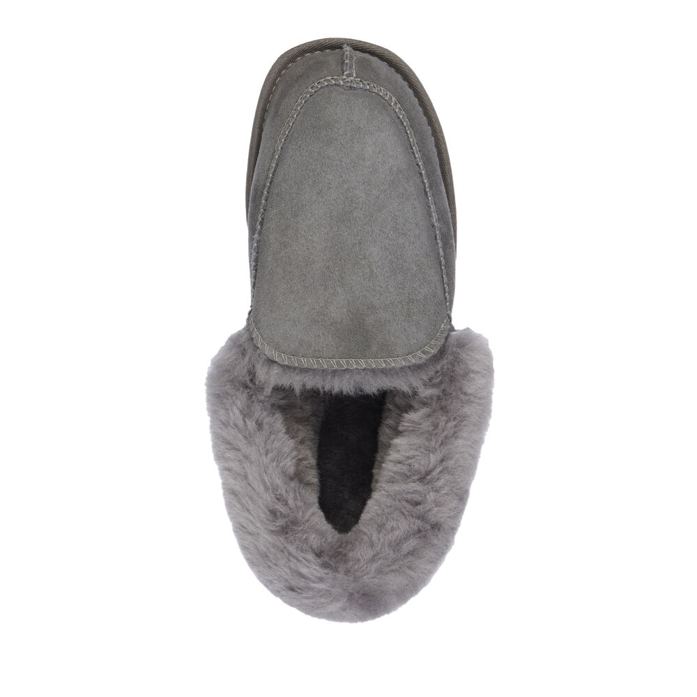 Deep Grey Emu Platinum Murray Men's Slippers Canada 2506-XNHVP