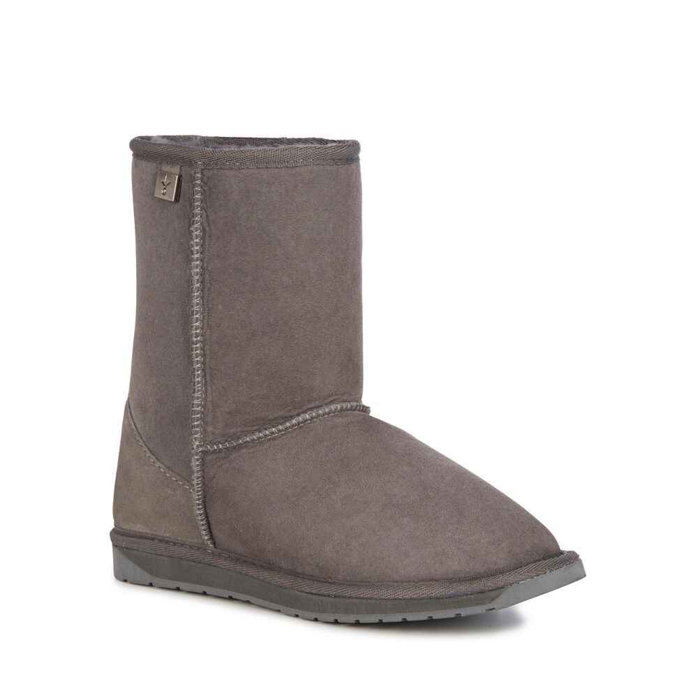 Deep Grey Emu Platinum Stinger Lo Women's Boots Canada 1734-ICYAG