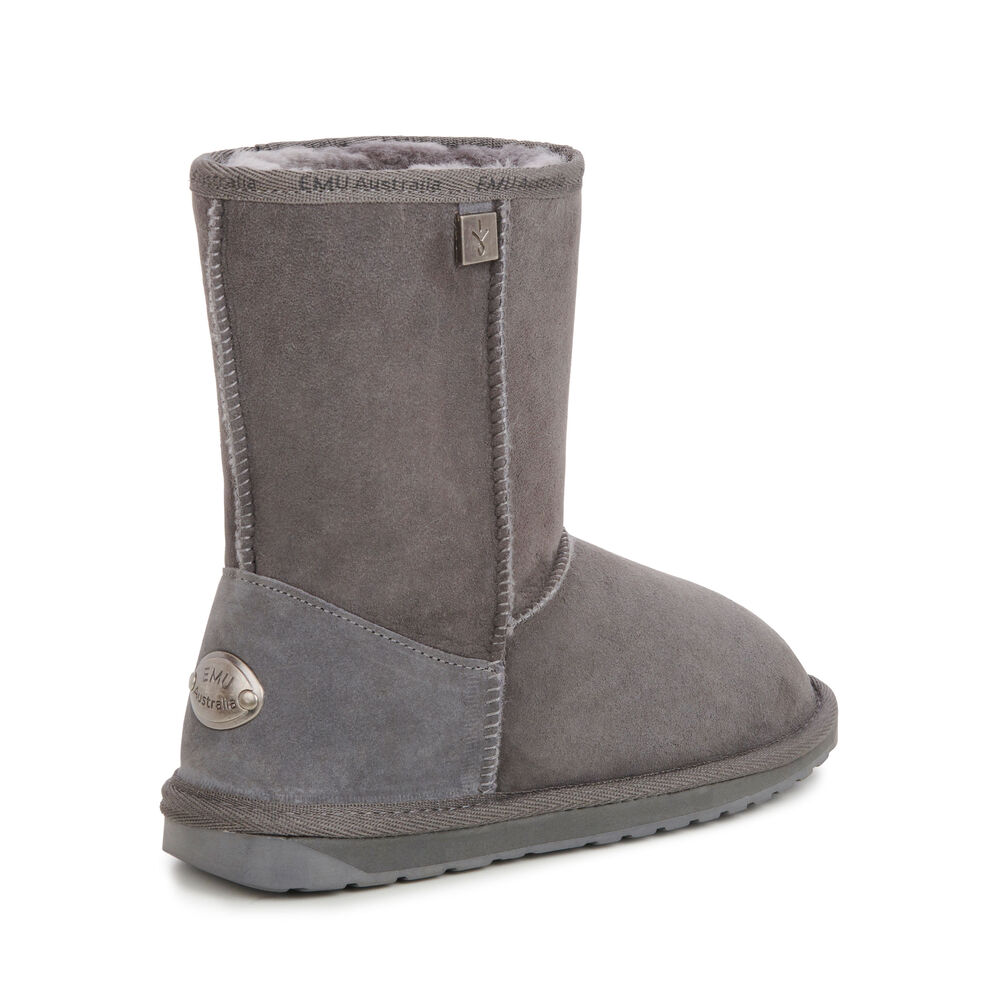 Deep Grey Emu Platinum Stinger Slim Lo Women's Boots Canada 3704-HSKFP