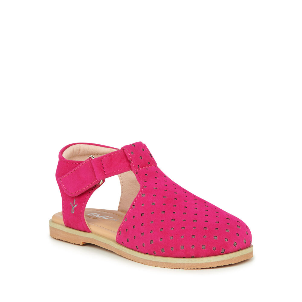 Fuchsia Emu Cara Kids' Sandals Canada 9630-XDLNM