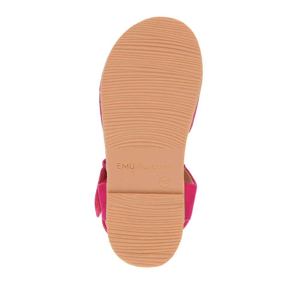 Fuchsia Emu Cara Kids' Sandals Canada 9630-XDLNM