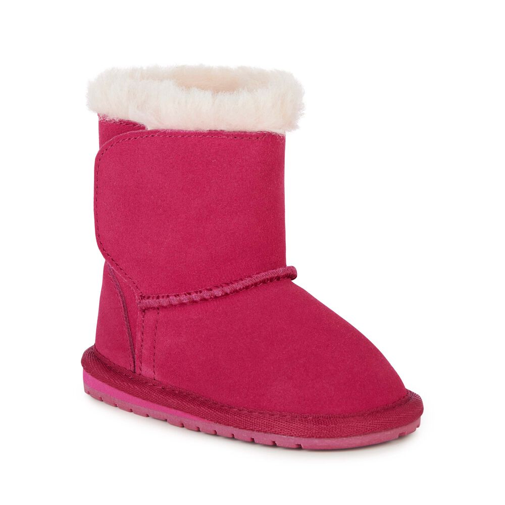 Fuchsia Emu Toddle Babies Kids' Boots Canada 4572-FWKQH