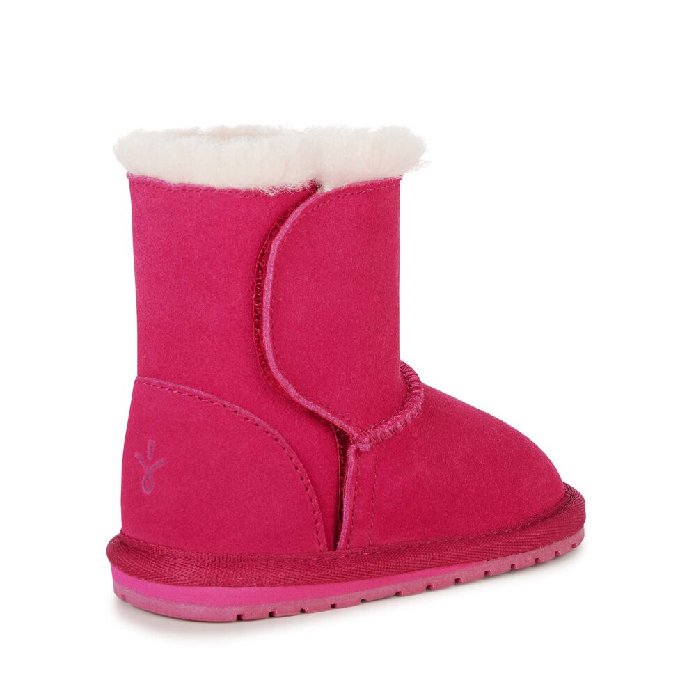 Fuchsia Emu Toddle Babies Kids' Boots Canada 4572-FWKQH