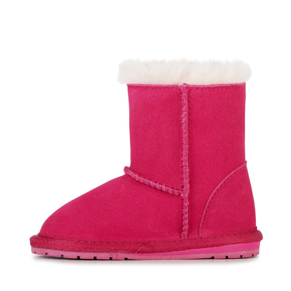 Fuchsia Emu Toddle Babies Kids' Boots Canada 4572-FWKQH