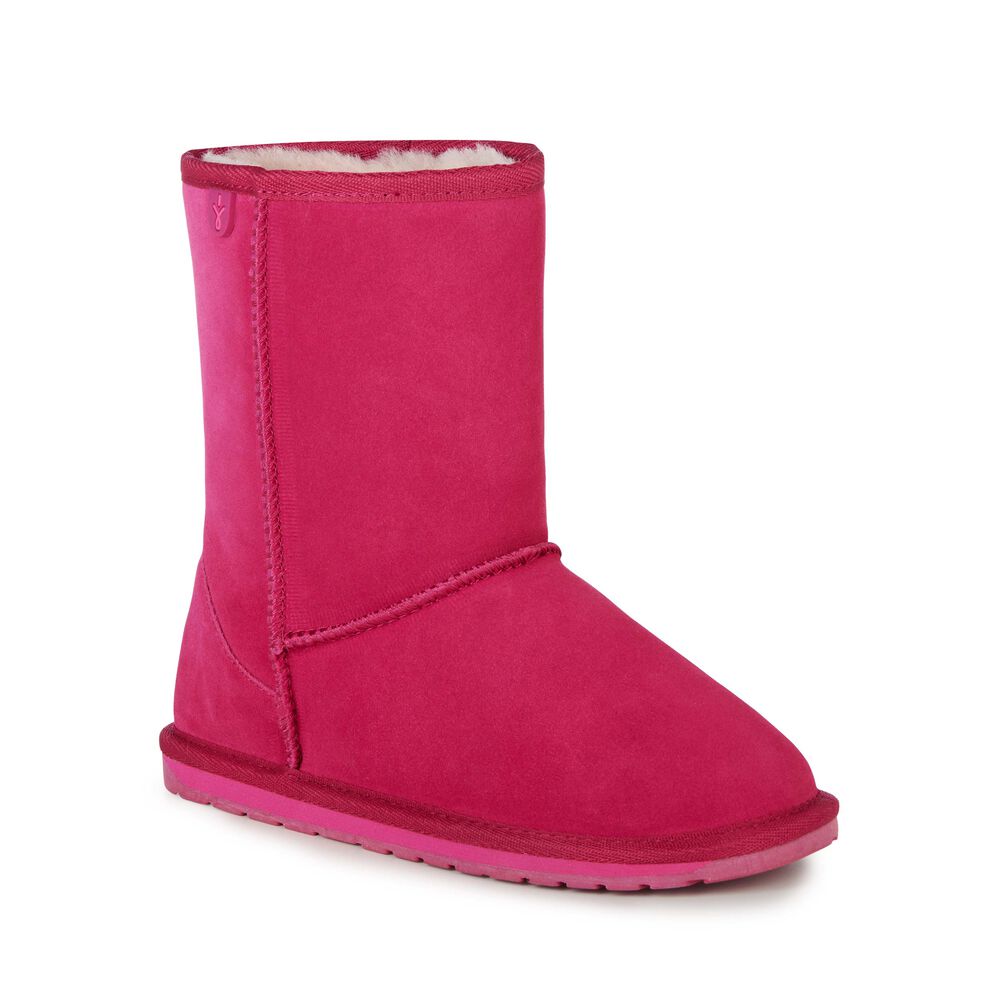 Fuchsia Emu Wallaby Lo Teens Kids' Boots Canada 5280-GHXYF