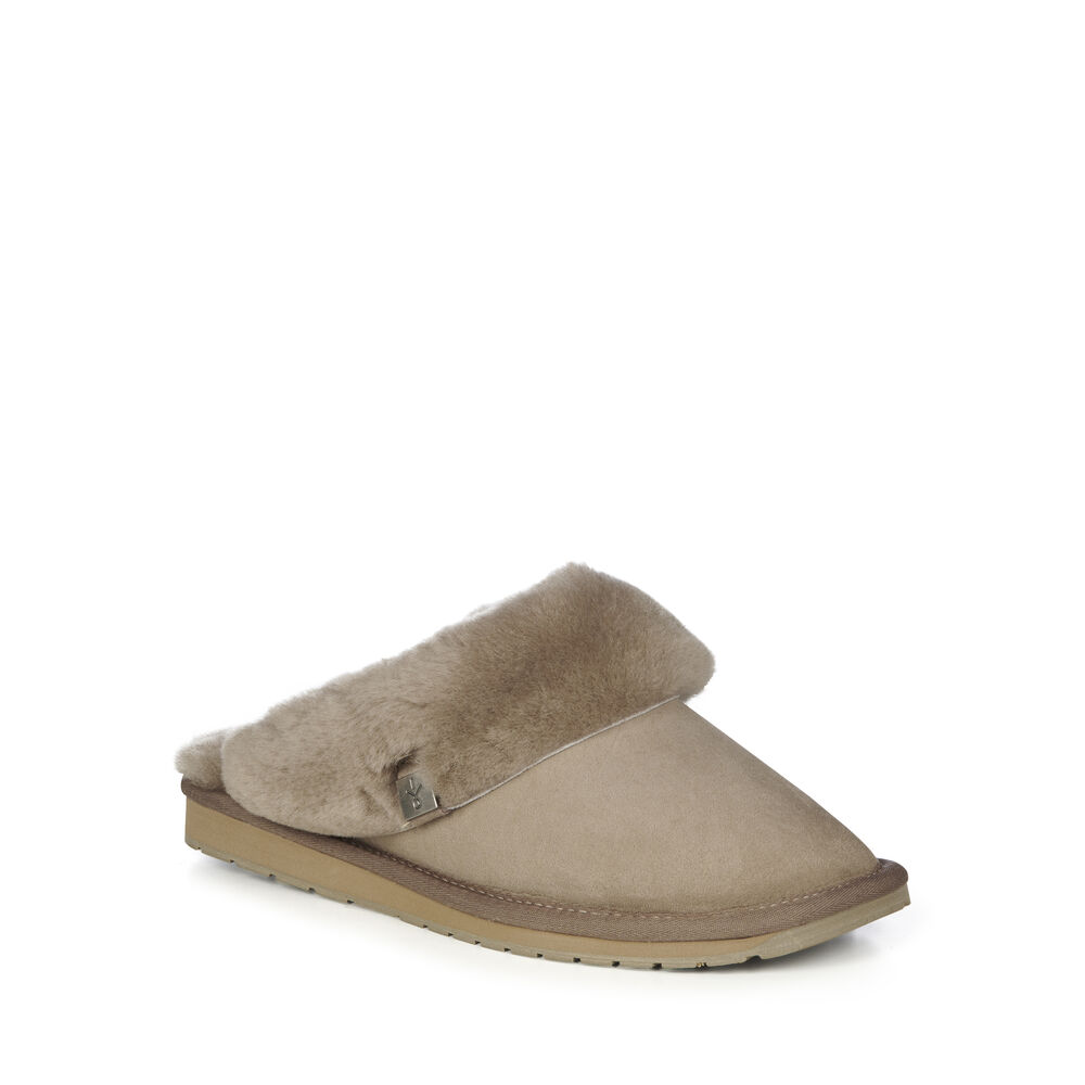 Khaki Emu Platinum Eden Women's Slippers Canada 5738-XTYHU