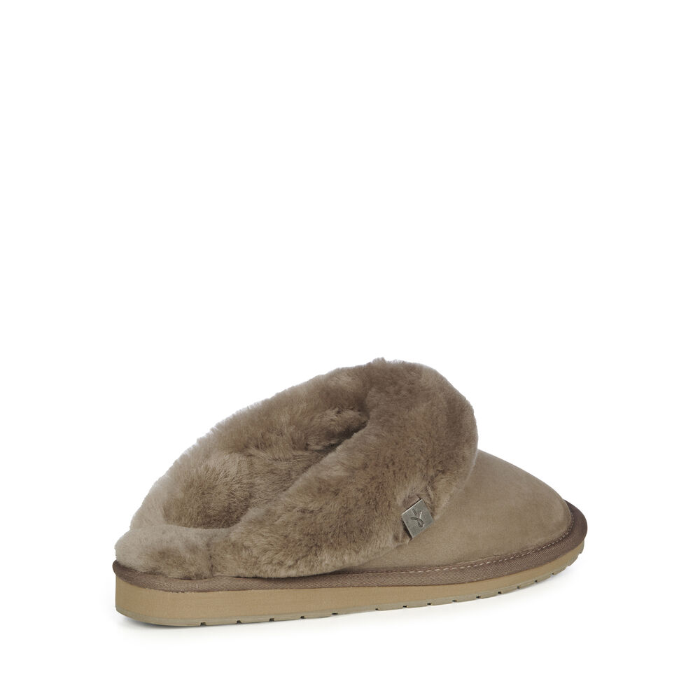 Khaki Emu Platinum Eden Women's Slippers Canada 5738-XTYHU