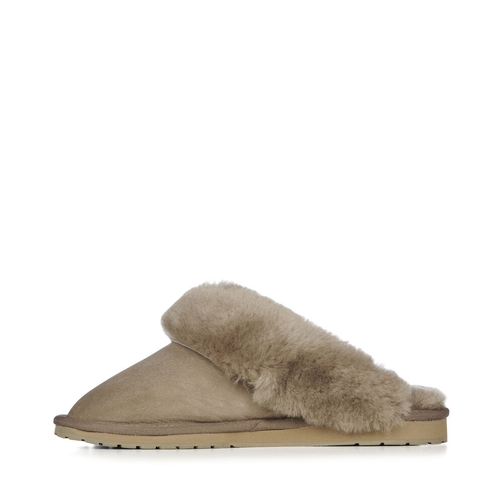 Khaki Emu Platinum Eden Women's Slippers Canada 5738-XTYHU