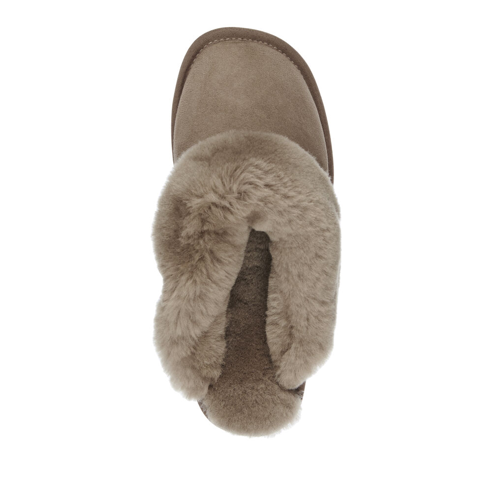 Khaki Emu Platinum Eden Women's Slippers Canada 5738-XTYHU