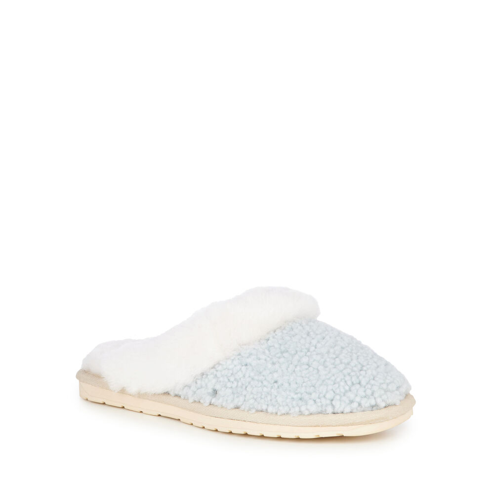 Light Blue Emu Jolie Teddy Women's Slippers Canada 6849-NCHAW