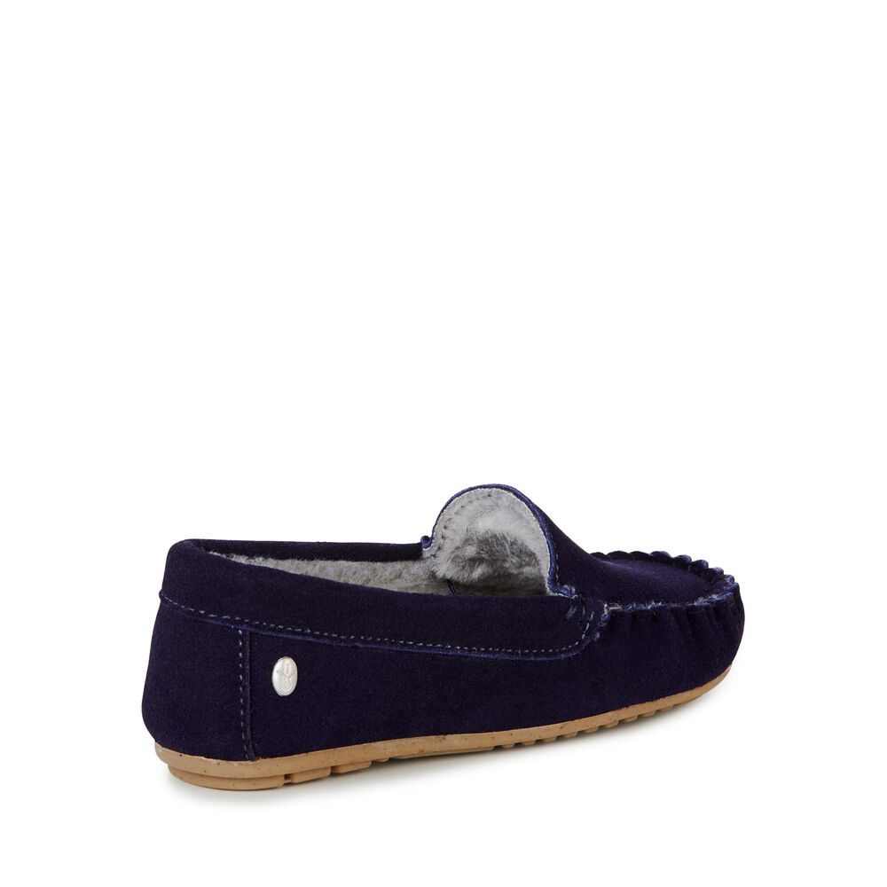 Navy Emu Cairns Kids' Slippers Canada 8640-ACOJX