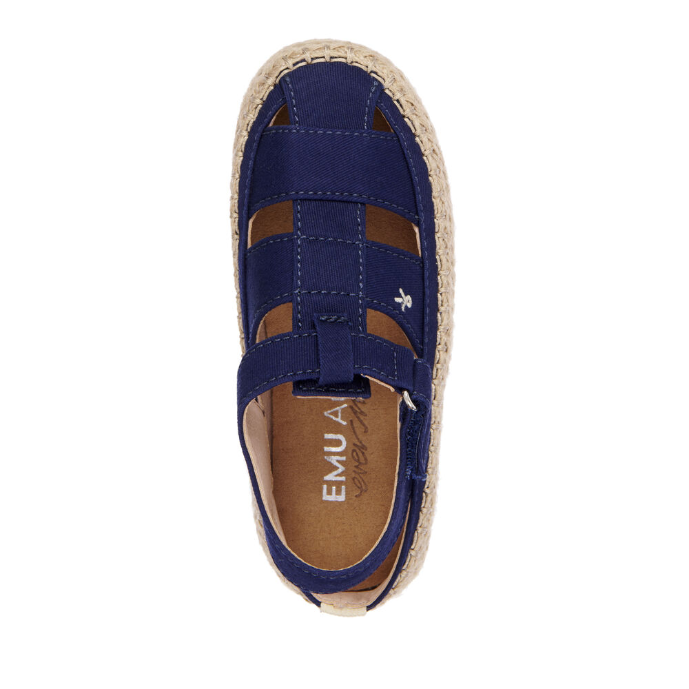 Navy Emu Cove Kids' Espadrilles Canada 7053-QOYLX