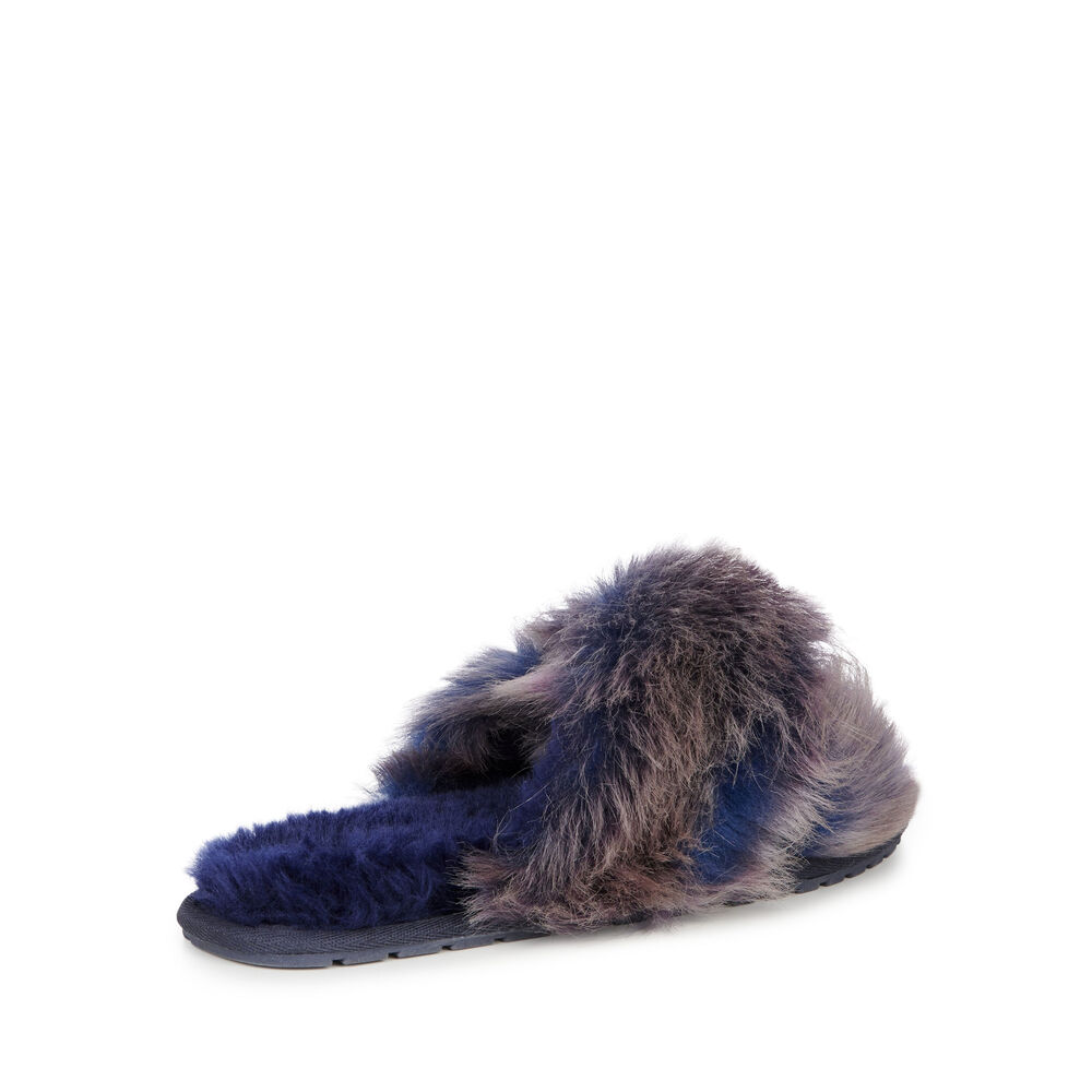 Navy Emu Mayberry Lava Women's Slippers Canada 5389-GRTPZ