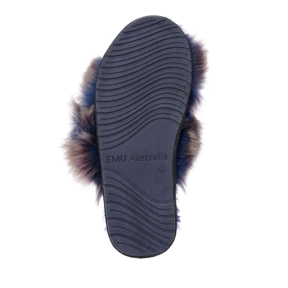 Navy Emu Mayberry Lava Women's Slippers Canada 5389-GRTPZ