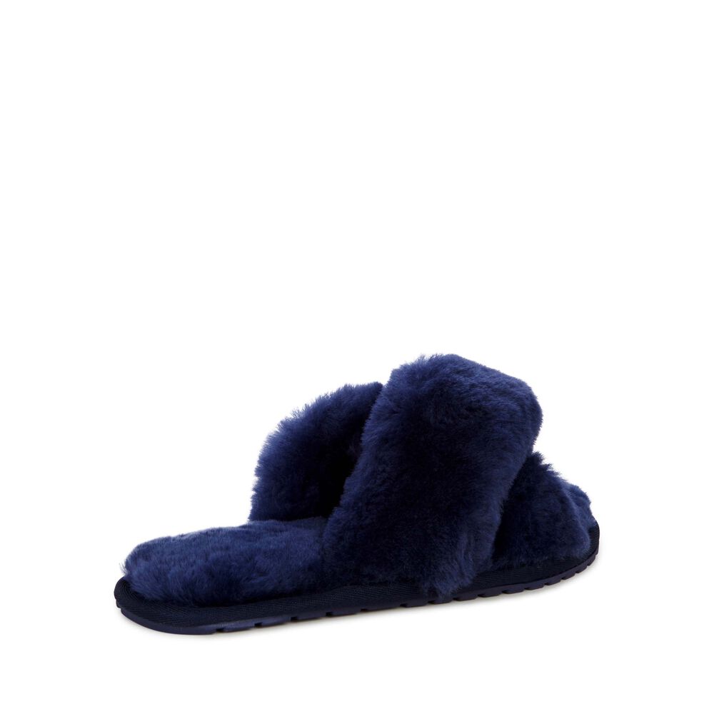 Navy Emu Mayberry Women's Slippers Canada 2185-CJQBU