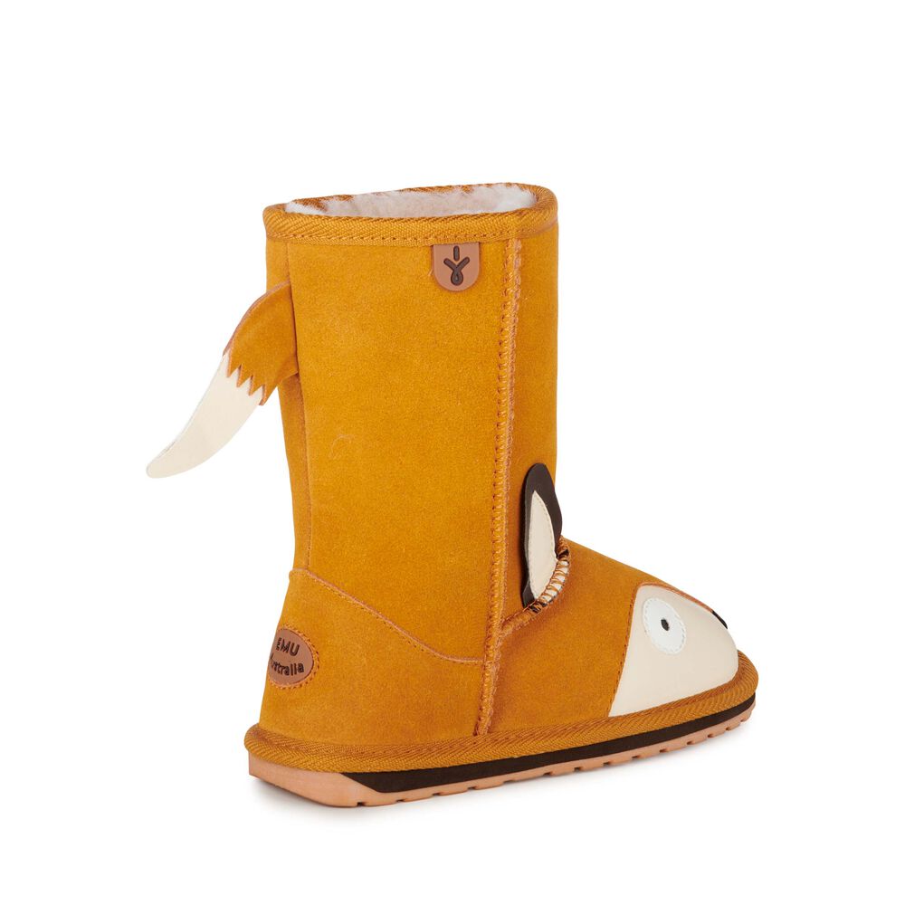 Orange Emu Fox Kids' Boots Canada 1280-VOGBW