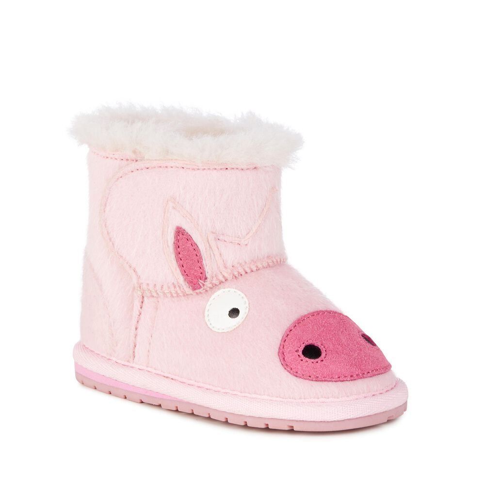 Pink Emu Piggy Walker Babies Kids' Boots Canada 4618-XPDZW